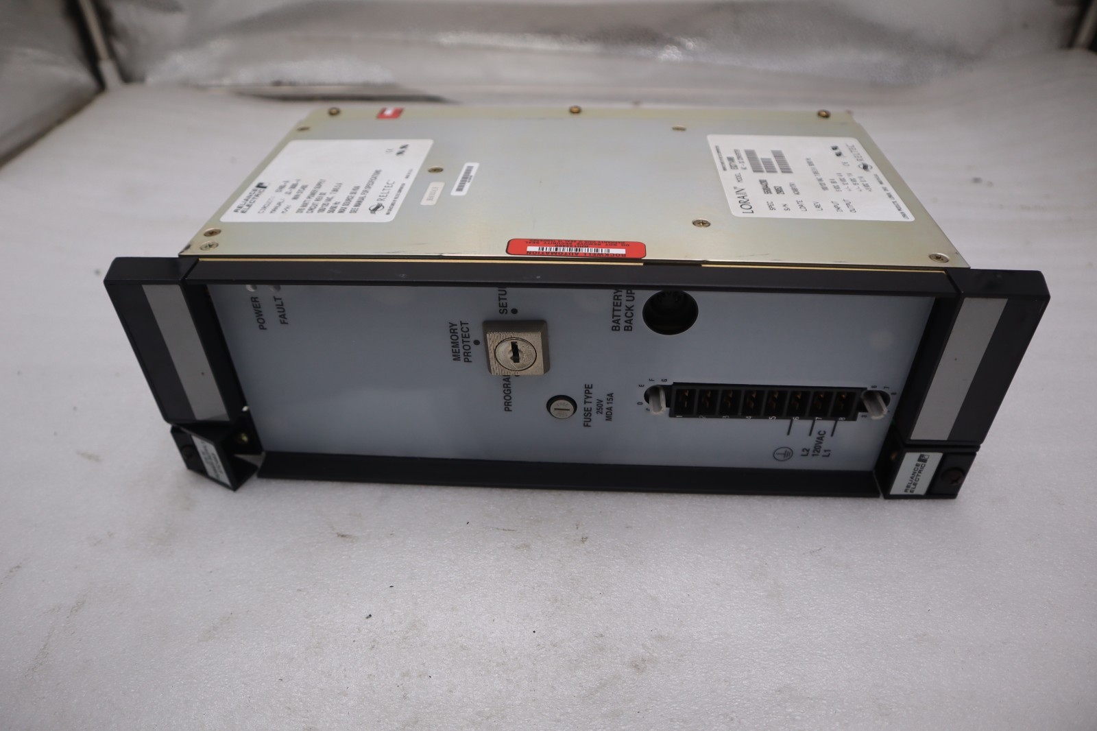Used RELIANCE ELECTRIC 57493A 57C493 100/120VAC 7.8/6.5A - STOCK 2703A