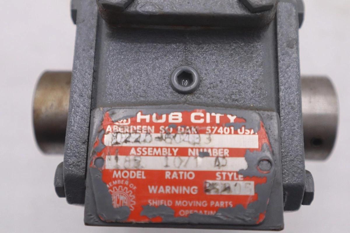HUB CITY 0220-60433 MODEL 185 10:1 STOCK #M-28