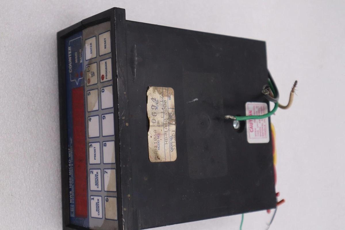 Used ELECTRONIC COUNTERS & CONTROLS MWB1106A MICRO-WIZ #4086