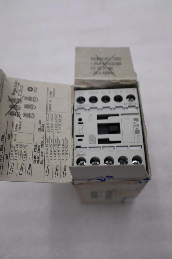 NEW EATON DILM9-10 XTCE009B10 CONTACTOR 24VDC STOCK H555A