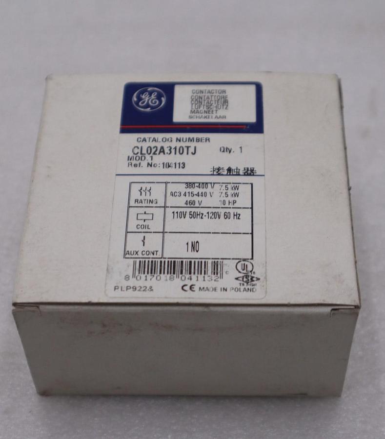 Used GENERAL ELECTRIC CL02A310TJ 110-120V - NEW IN BOX - STOCK K1644A
