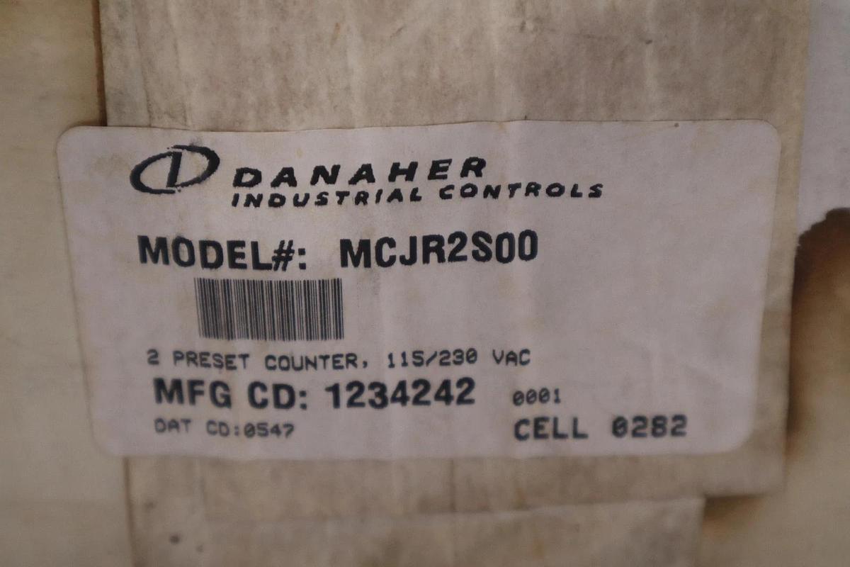 NEW OPEN BOX DYNAPAR MCJR2S00 COUNTER STOCK GF90A