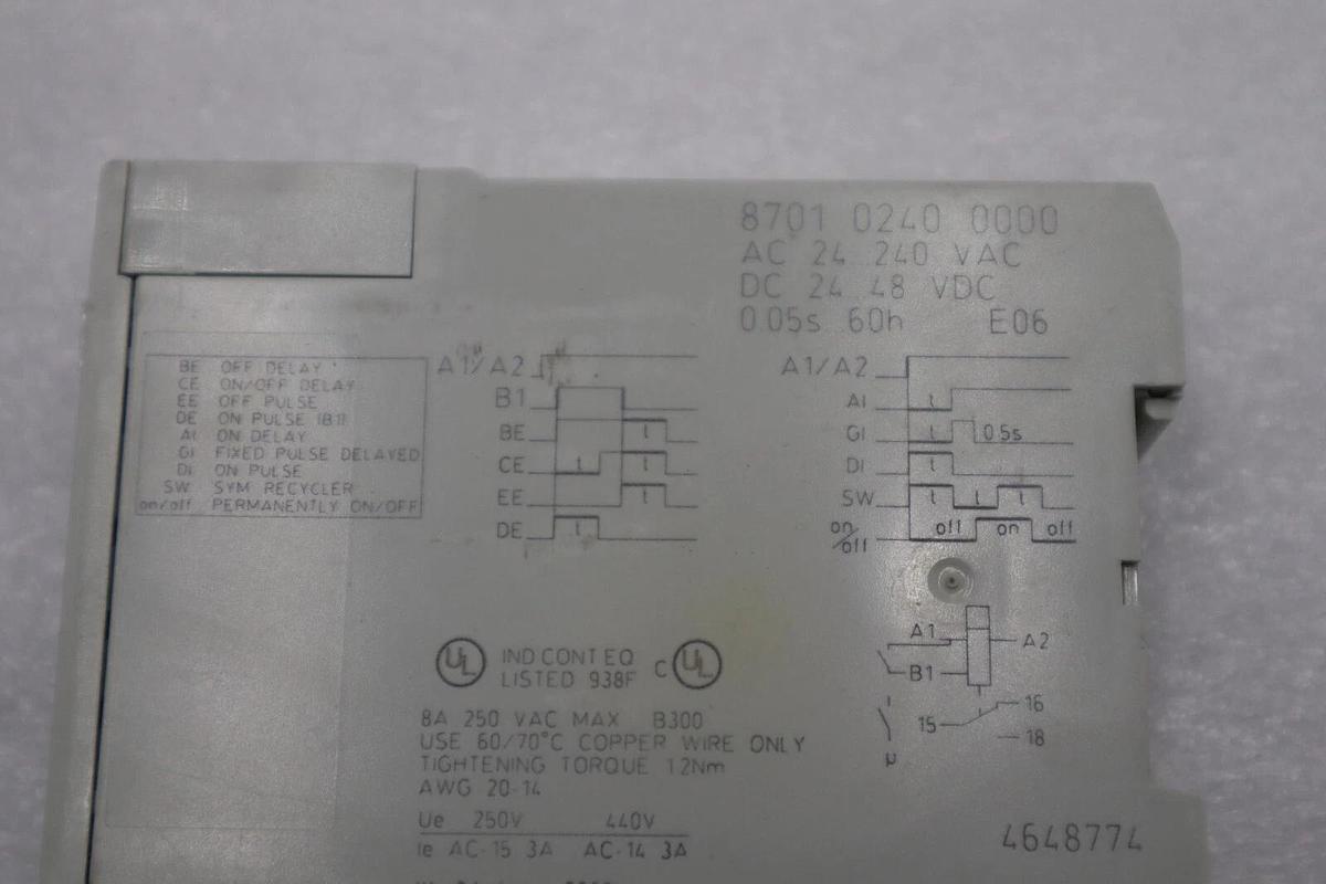 Used FINDER 87.01.0.240.0000 / 870102400000 STOCK L-349-C