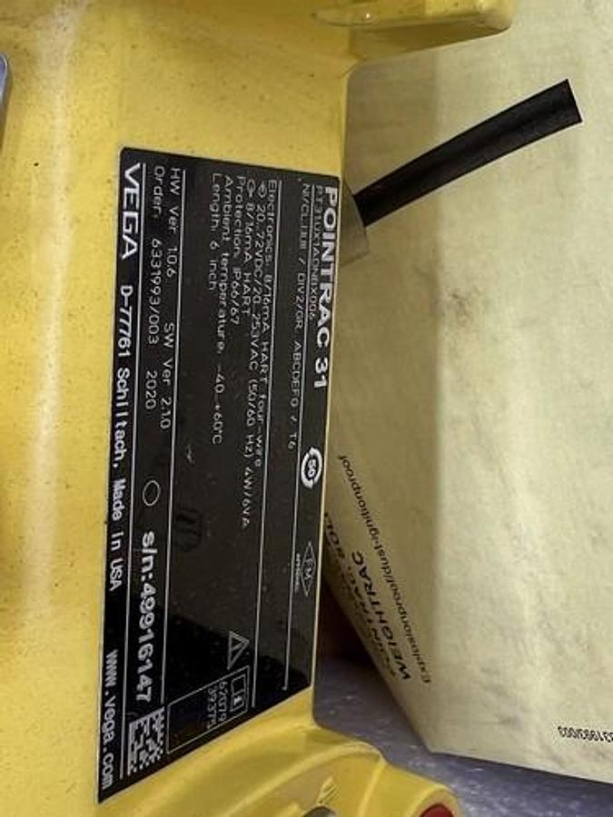 VEGA PT31.UX1ADNBX006 POINTRAC 31 TRANSMITTER NEW IN BOX STOCK 3360