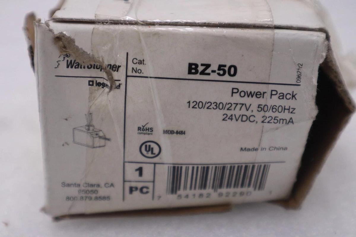 NEW OPEN BOX WattStopper BZ-50 Power Pack STOCK G90B