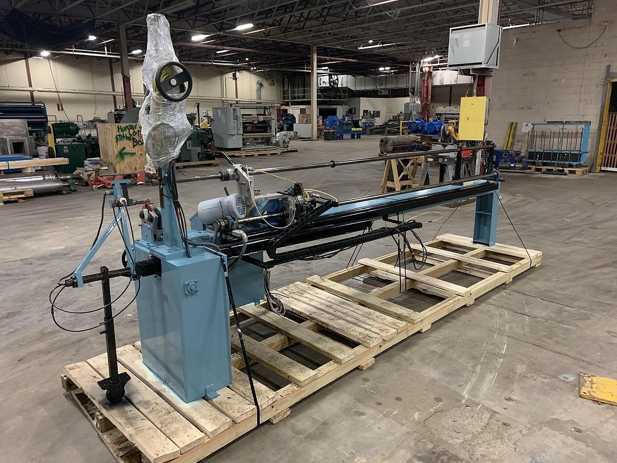 Used 120" WIDE CORETECH MODEL 10/120 CORE CUTTER AUTOMATIC UNIT
