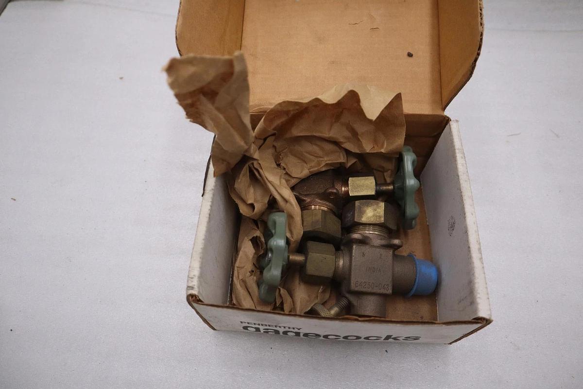 Penberthy Gagecocks, N7B NEW OPEN BOX STOCK 5658CC