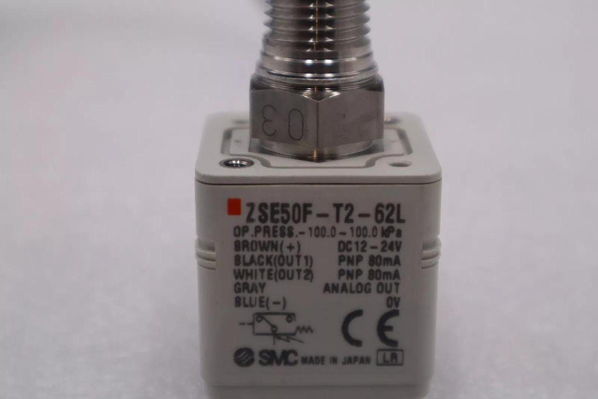 SMC ZSE50F-T2-62L SMC sensor-100~100kpa STOCK L-517-C