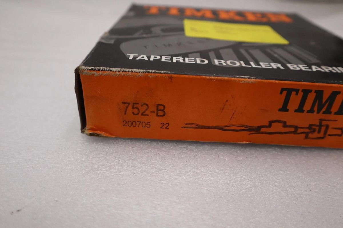 Used 752B - TIMKEN - FACTORY NEW - STOCK 2924CC