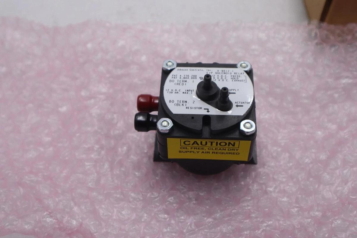 Used NEW Johnson Controls V-9012-1 Solenoid Relay STOCK K-1860