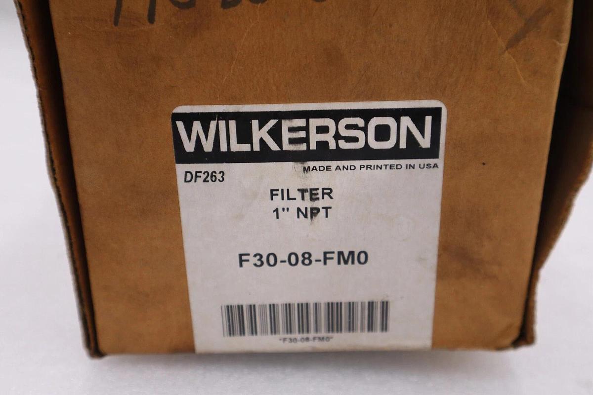 Used NEW IN BOX Wilkerson F30-08-FM0 Particulate Filter 1" NPT STOCK H362