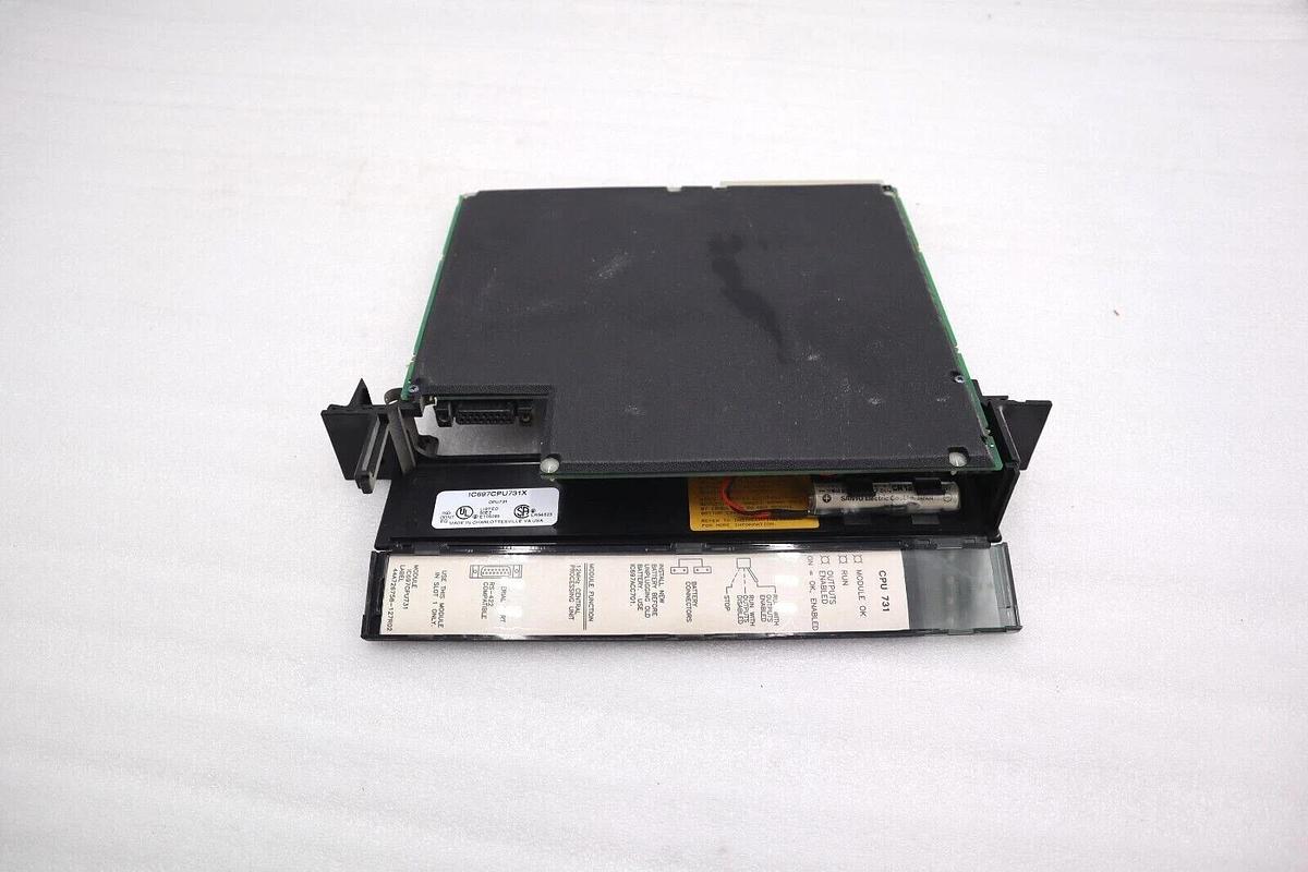 Used GE FANUC CENTRAL IC697CPU731X PROCESSOR UNIT CPU 731 #L-232