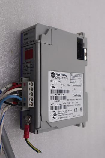 Used Allen Bradley Compact I/O Scanner CAT 1769-SDN ser B STOCK B-1396