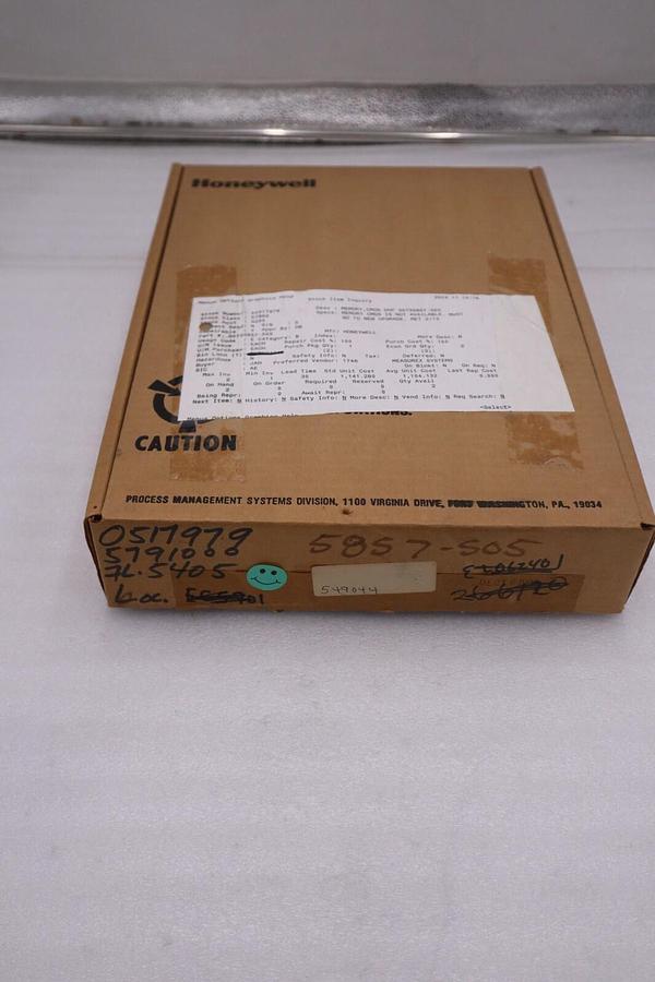 NEW IN BOX HONEYWELL 30735857-5/ 307358575 MEMORY BOARD STOCK G634
