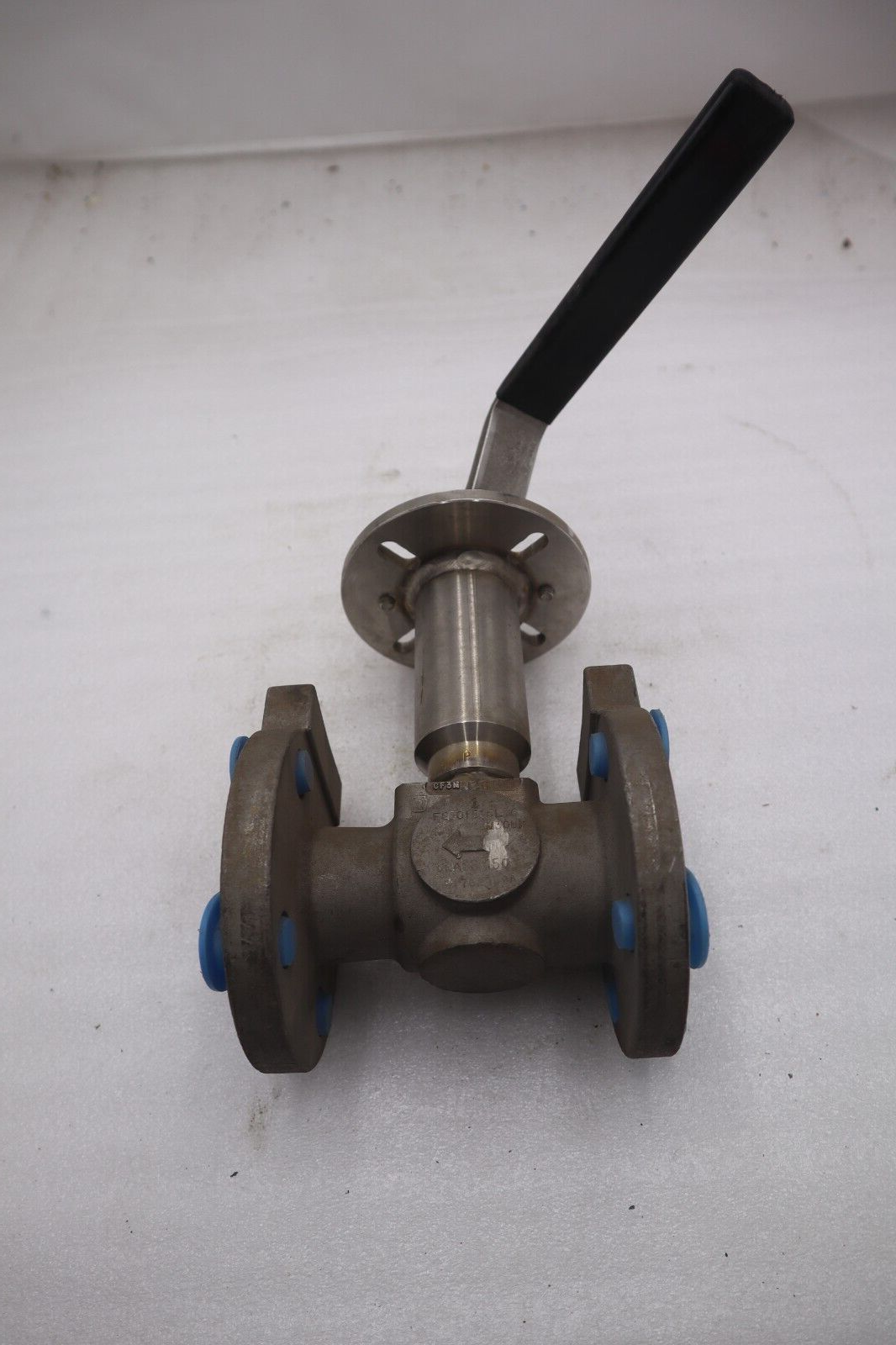 Used TBV CF3MJ2655 FLANGED BALL VALVE STOCK #4701