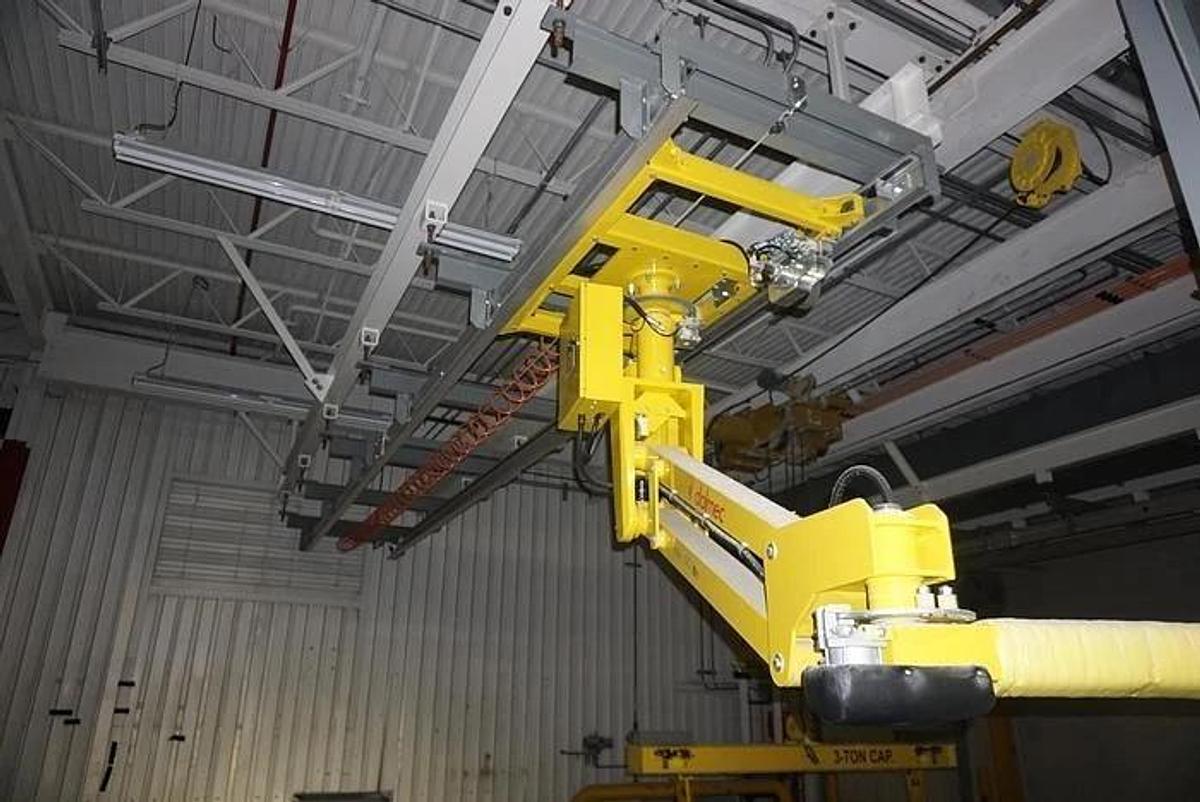 Used DALMEC ROLL MANIPULATORS CEILING MOUNTED SYSTEM (TWO AVAILABLE)