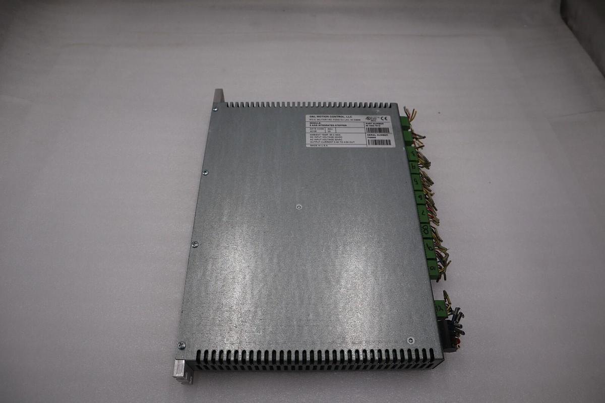 Used G & L MOTION CONTROL M.1302.7612 5-Axis Integrated Stepper 32Vac STOCK 5141A