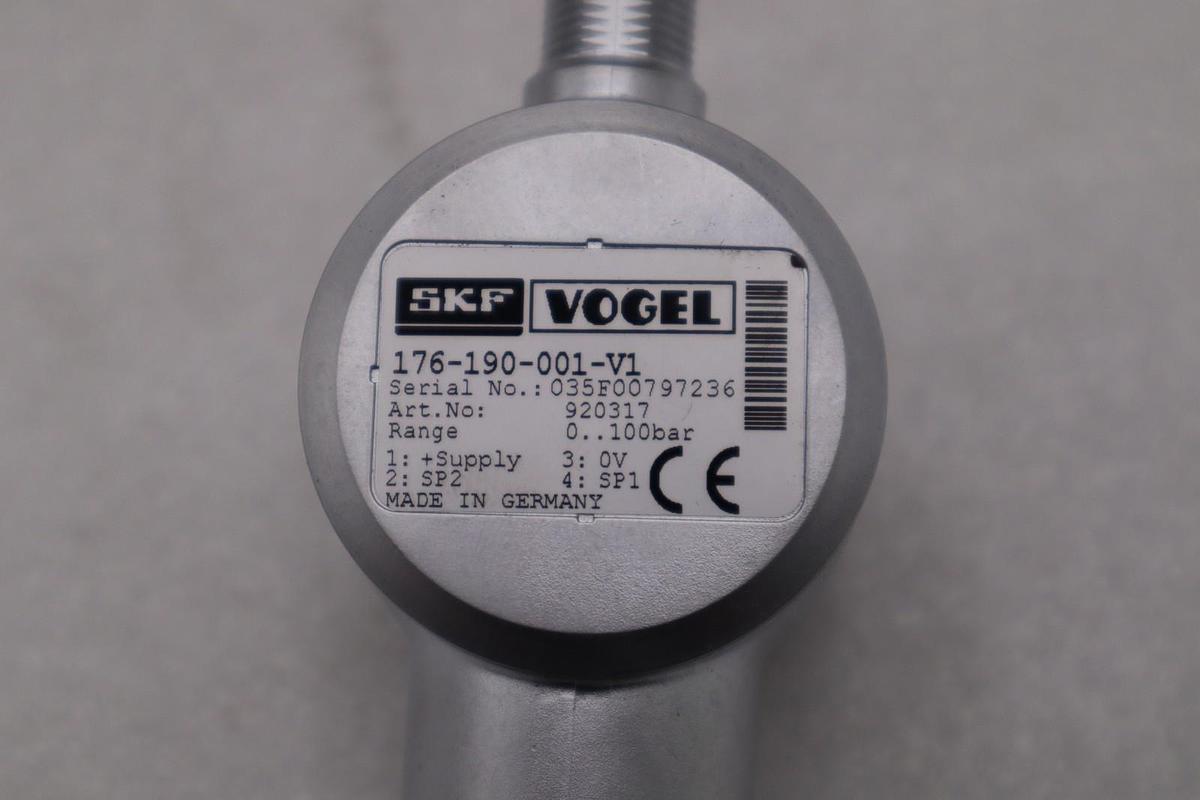 Used NEW SKF 176-190-001-V1 ELECTRONIC PRESSURE SWITCH STOCK H913A