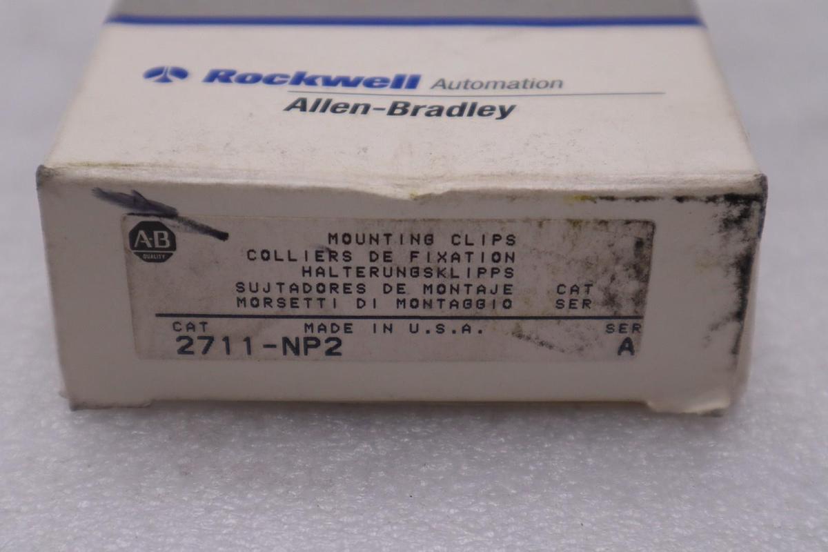 Used ALLEN BRADLEY 2711-NP2 SERIES A STOCK #GF-700A
