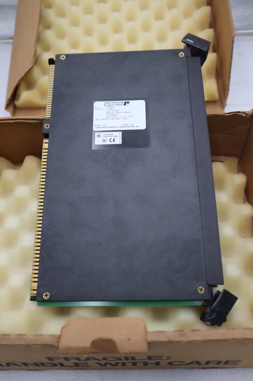 NEW IN BOX RELIANCE ELECTRIC 57409-G ANALOG INPUT MODULE STOCK G520