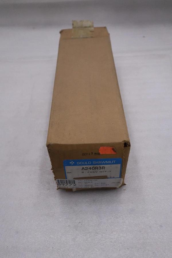 Used Gould Shawmut A240R3R Amp-Trap Fuse 2.75kV 2400V 50/60Hz - STOCK GF865