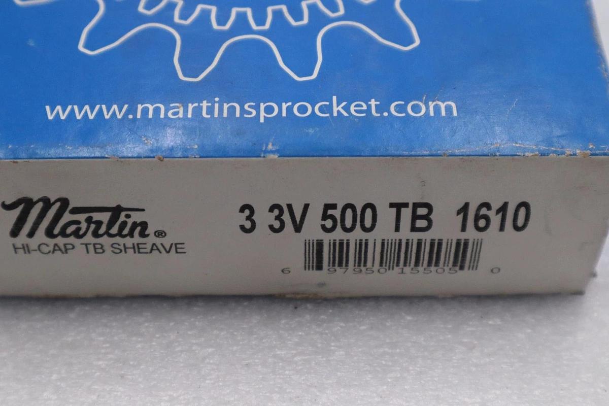NEW MARTIN 3 3V 500 TB  1610 SHEAVE STK L227CC
