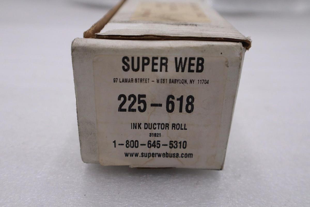 NEW SUPERWEB INK DUCTOR ROLL 31821 PART 225-618 STOCK W-38