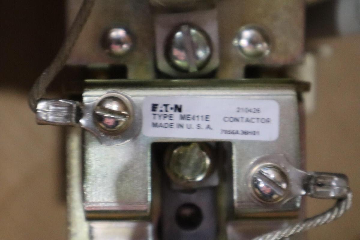 Used Eaton ME411E DC Definite Purpose Contactor; Size 4 NEW #G446