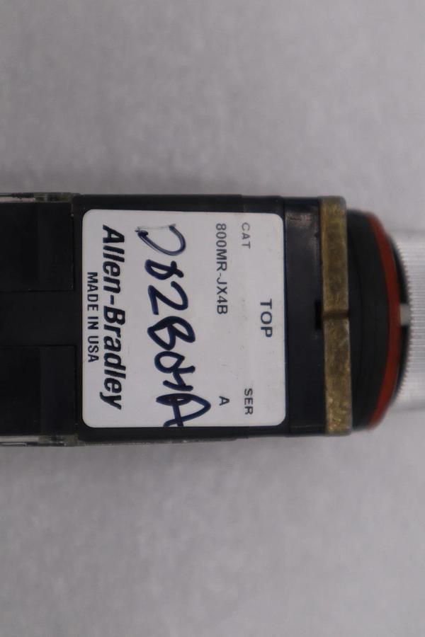 Used Allen-Bradley 800MR-JX4B Ser. A Small Round 3 Position Switch STOCK H1241A