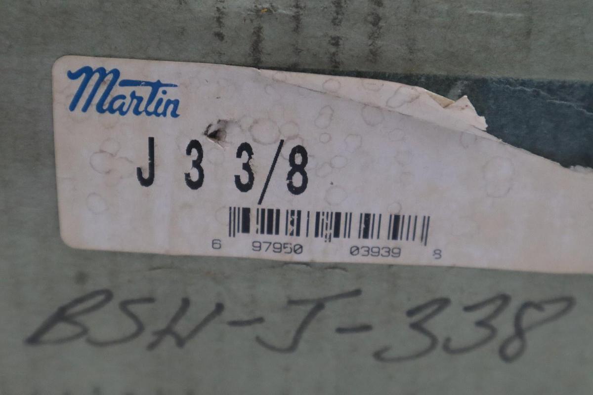 Used Martin SPROCKET & GEAR INC J 3 3/8 / J338 STOCK GF743