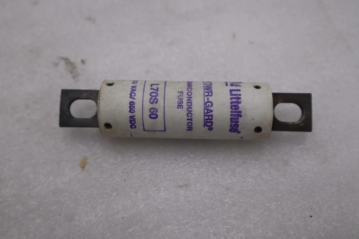 Used BOX OF 4 - Littelfuse L70S 60 Semiconductors Fuse 700 Volts 60 Amps - STK GF620A