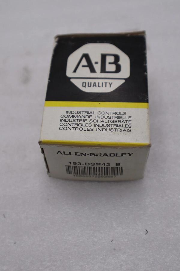 New Allen-Bradley 193-BSB42 SERIES B OVERLOAD RELAY STOCK H817A