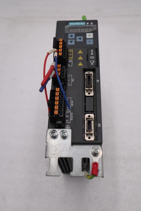 Used SIEMENS 6SL3210-5FB10-4UF1 SINAMICS V90 PROFINET SERVO DRIVE - STOCK H812C
