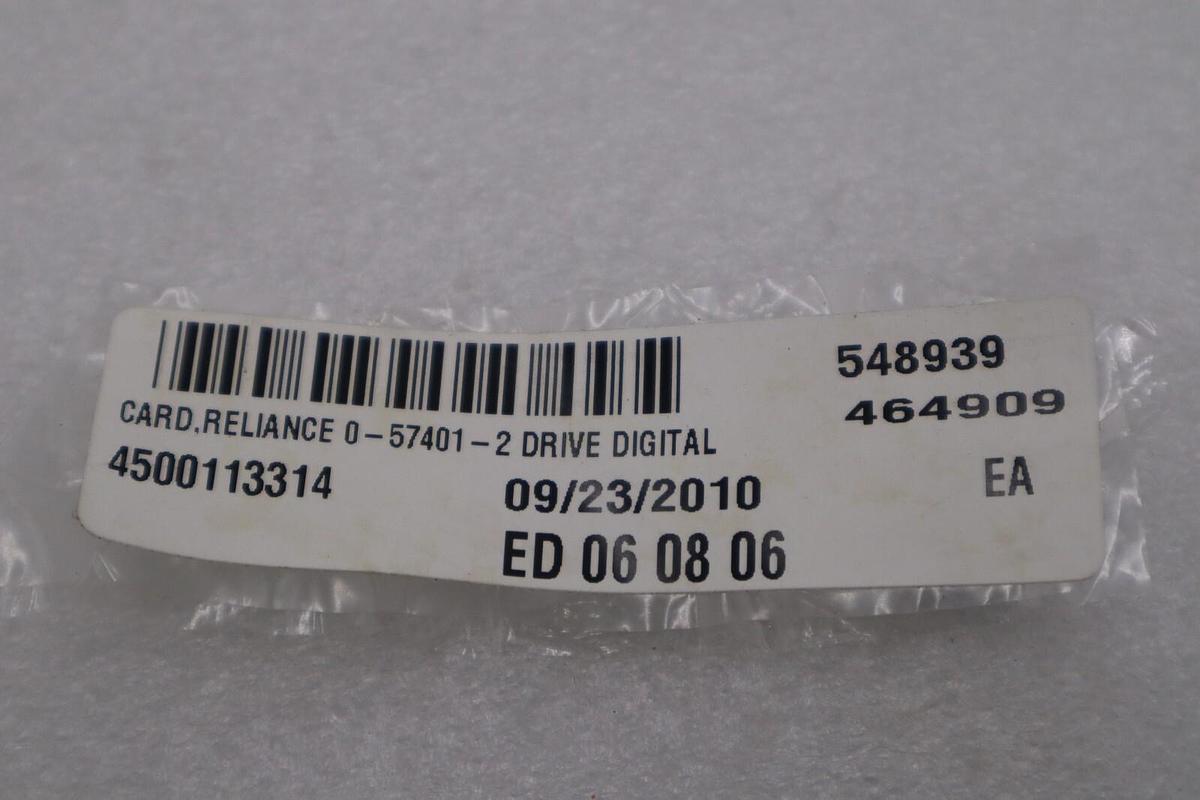 Used Reliance Electric O-57401-C / 57401 Drive Digital I/O Module STOCK G109A