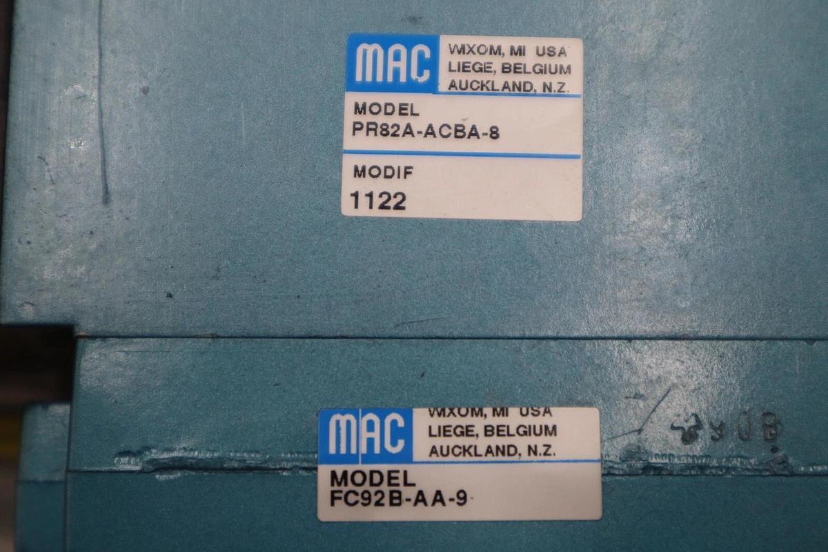 Used MAC 82A-CC-CPA-TM-DAAP-2DA-9/ TM-DAAJ-2DA STOCK H58A