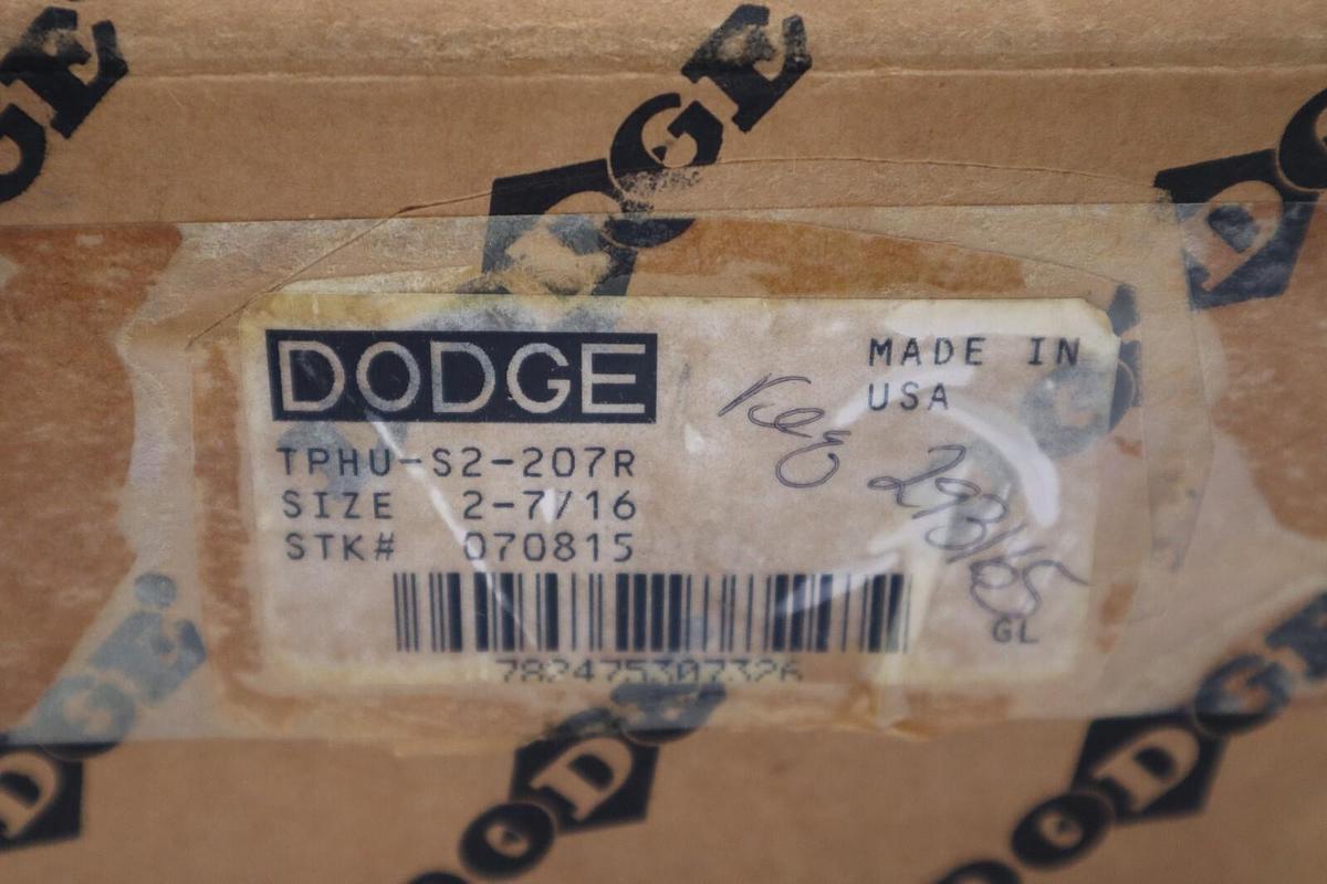NEW DODGE TPHU-S2-207R SPHERICAL ROLLER BEARING TOP ANGLE TAKE-UP HOUSING #H1062
