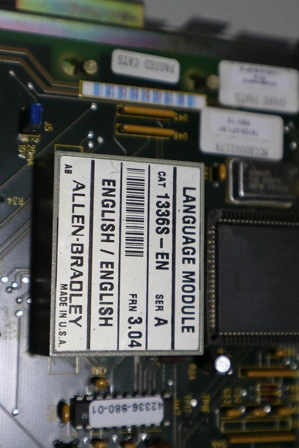 Used Allen Bradley Drive Enclosure 1336S-B015-AF-EN5 W/ 1336S DRIVE COMPONENTS S-634