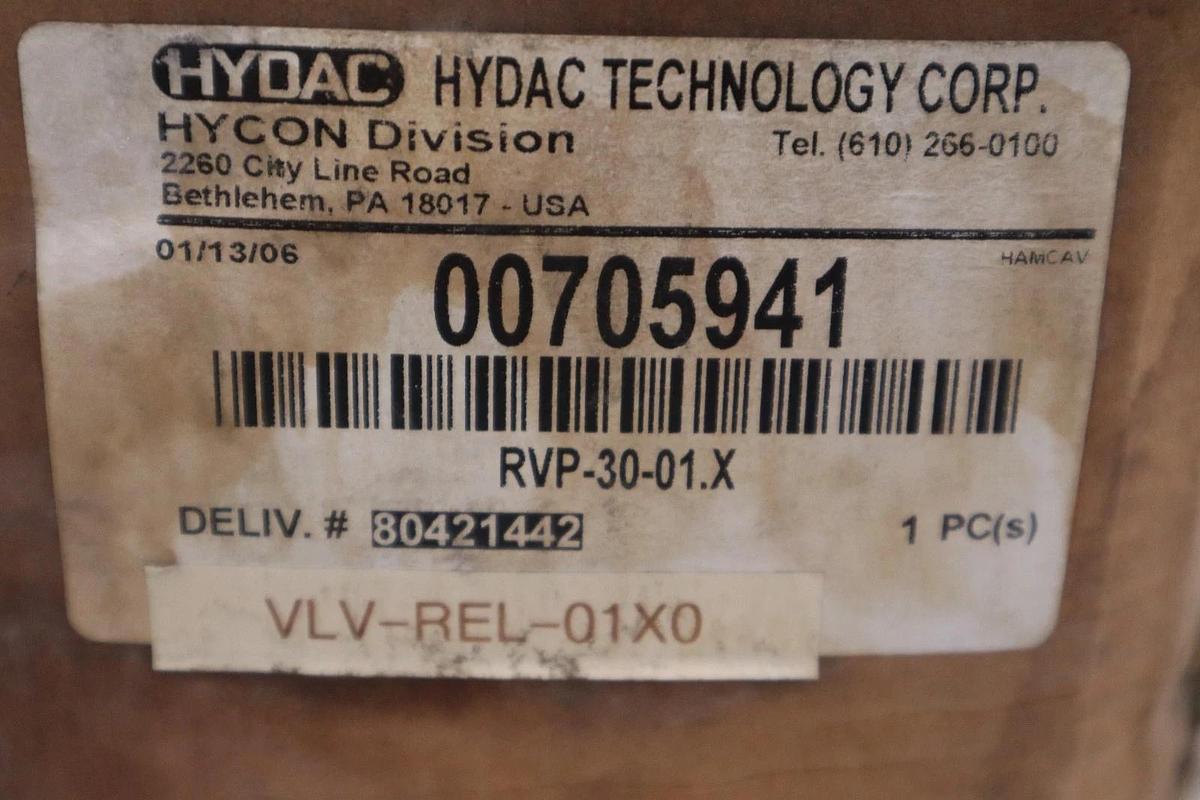 FLUTEC 705941 VALVE RVP-30-01.1 STOCK #B-3061