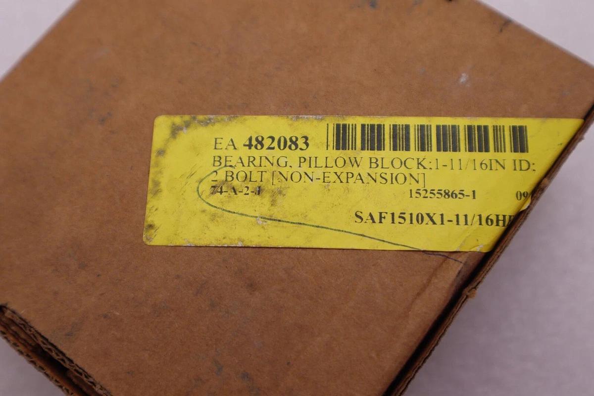 SNW10X1-11/16 BEARING ADAPTOR PILLOWBLOCK 2 BOLT STOCK #K-2276