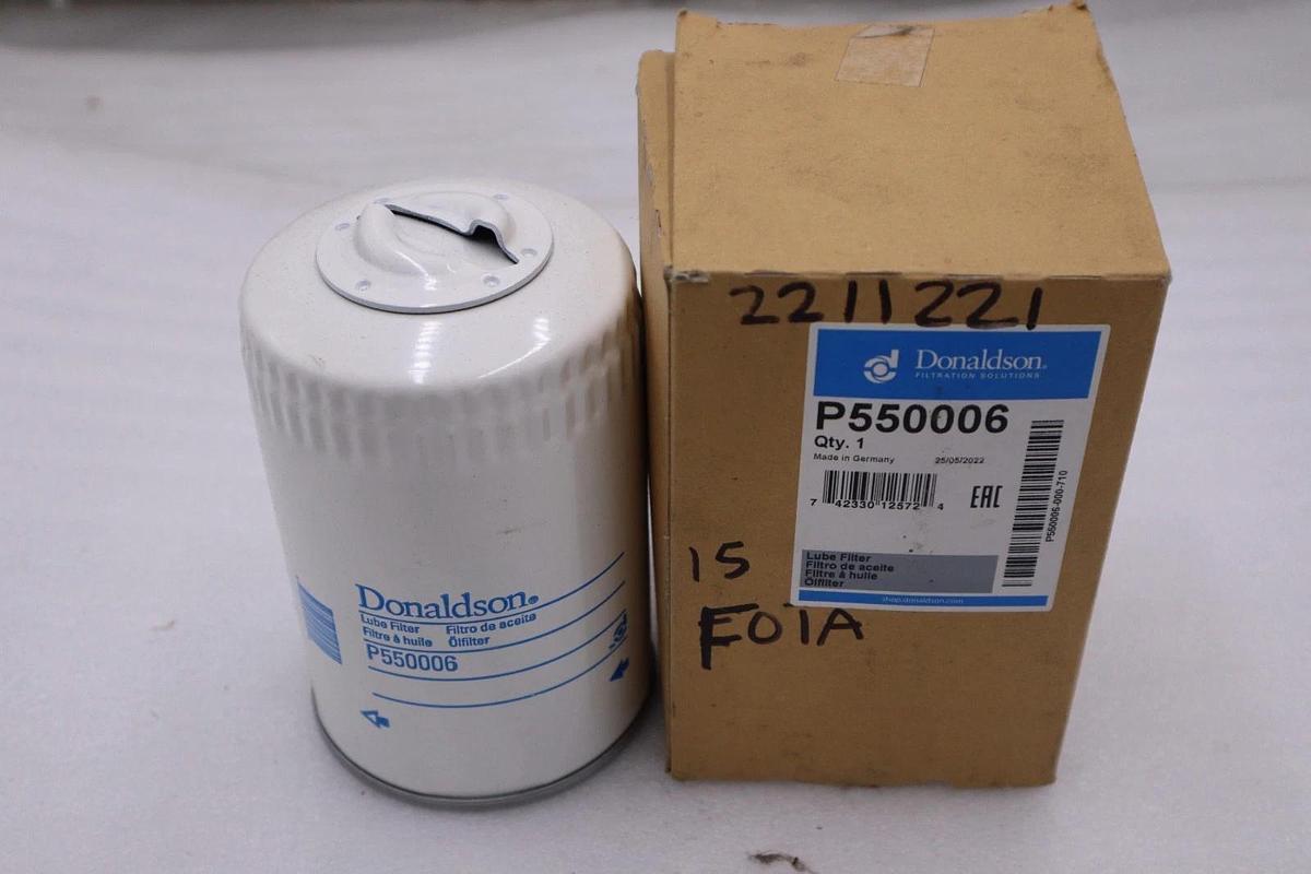 Used LOT OF 2  NEW OPEN BOX Donaldson P550006 Filter STOCK H962
