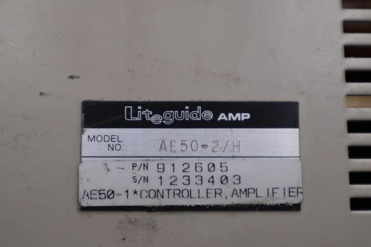 Used Nireco Liteguide Amplifier AE50-2/H STOCK 3454-A
