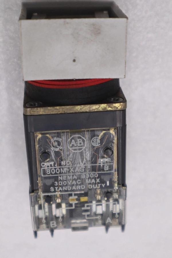 ALLEN BRADLEY BULLETIN 800MS-X0 SERIES A STOCK #K-3693