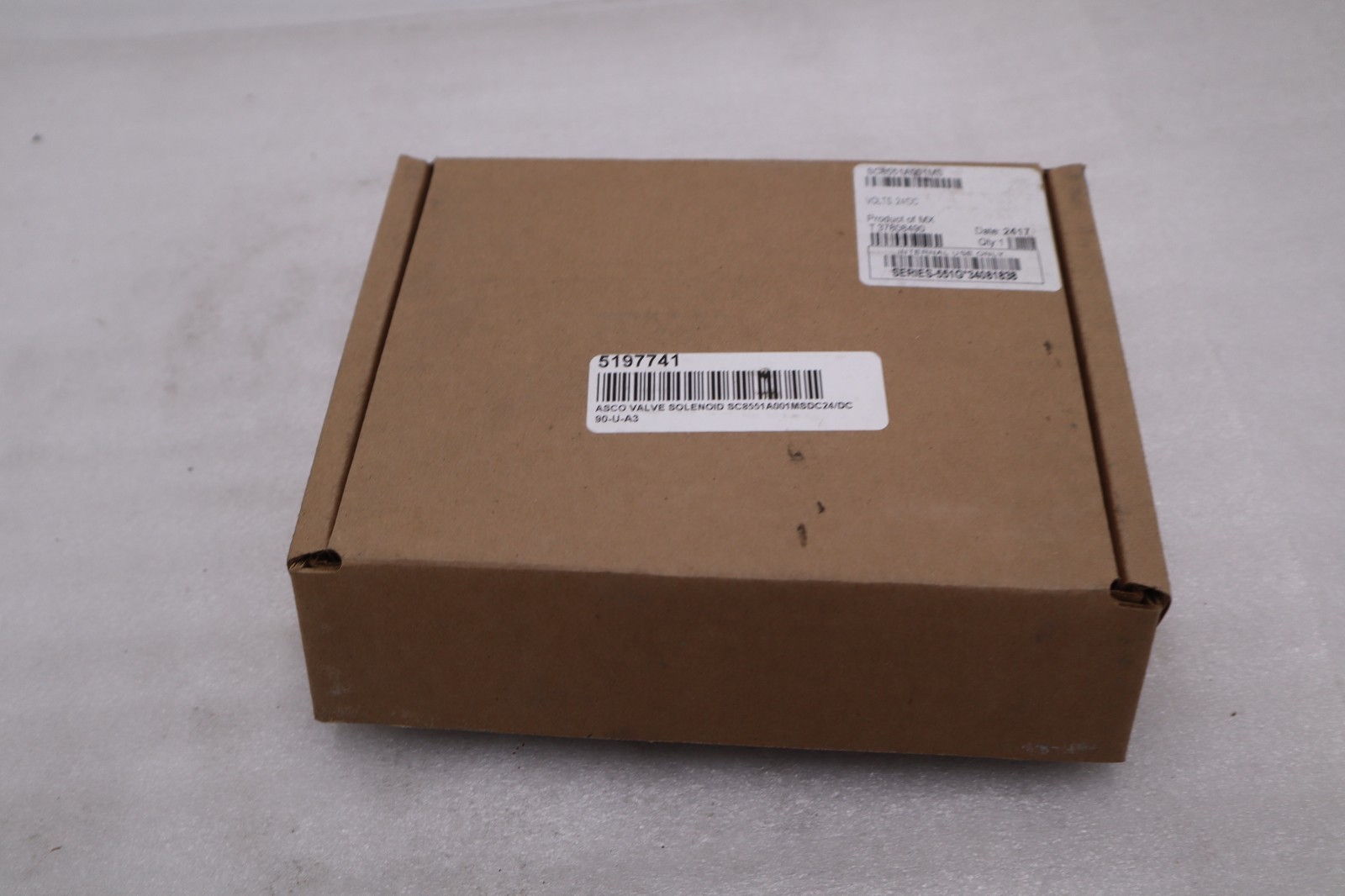 ASCO SC8551A001MS Solenoid Valve 24VDC NEW IN BOX STOCK 1396D