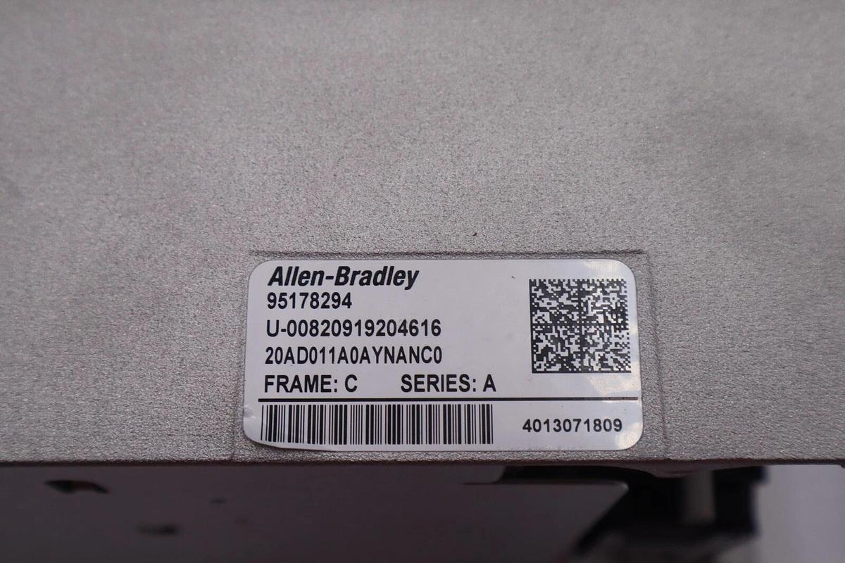 NEW Allen-Bradley PowerFlex 70 20AD011A0AYNANC0 No HIM AC Drive STOCK 2497