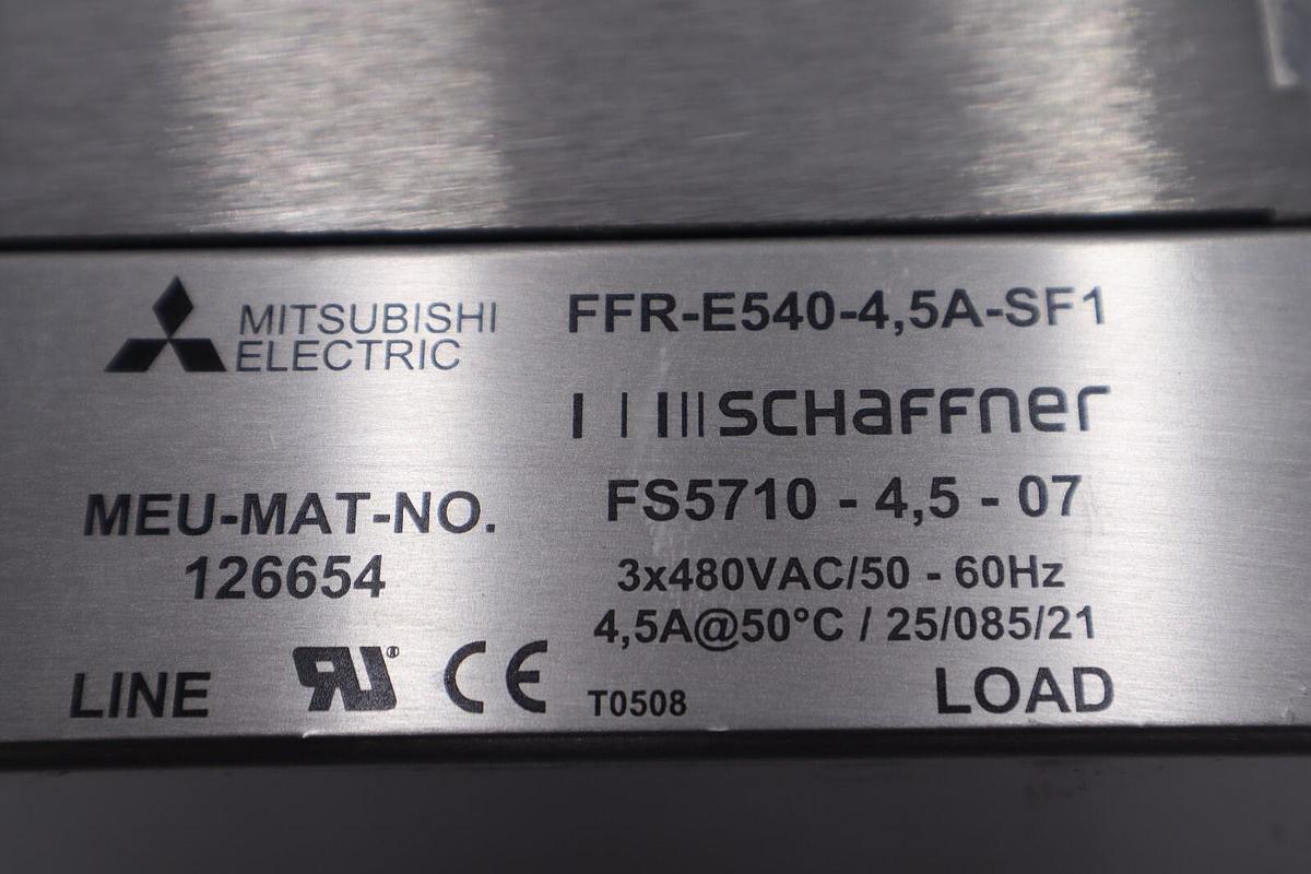 Used MITSUBISHI E500 FR-E540-0. 75K-EC .75kW INVERTER STOCK 5034