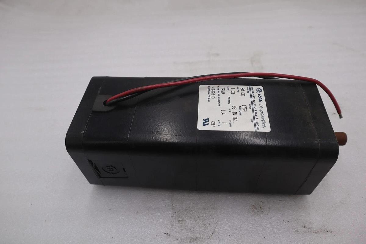 RAE CORPORATION 4040019 MOTOR STOCK #M-24