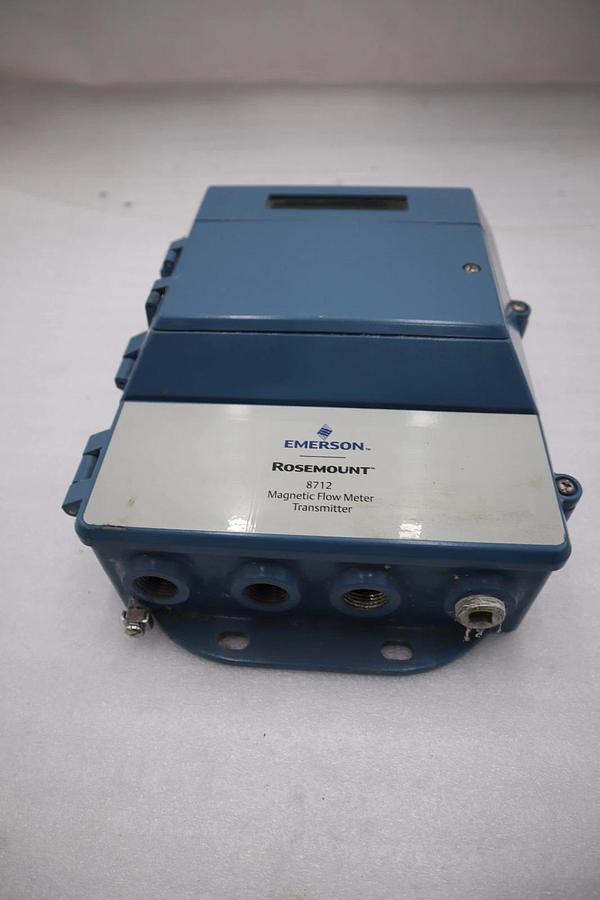 Used Emerson Rosemount 8712 Transmitter Magnetic Flowmeter 8712EMR1A1M4 STOCK H1889