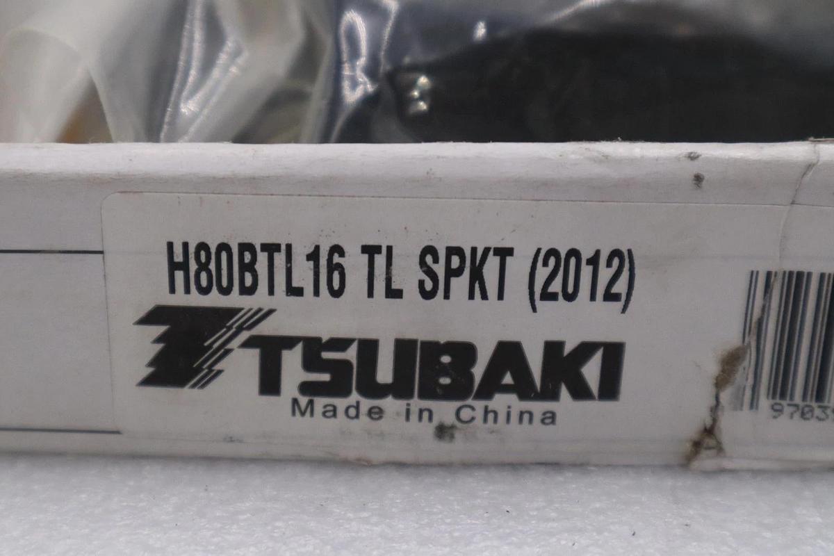 Used Tsubaki H80BTL16 TL SPKT Roller Chain Sprocket STOCK H1907