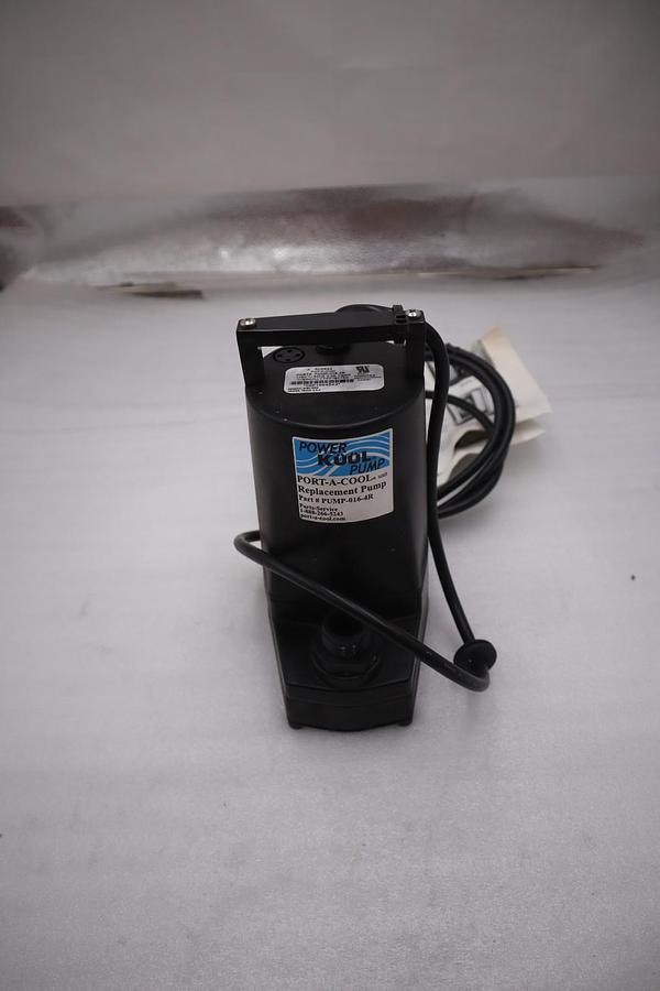 Used Port-A-Cool Power Kuhl Replacement Pump 115V-60Hz 5A 1PH PUMP-016-4R STK GF1265