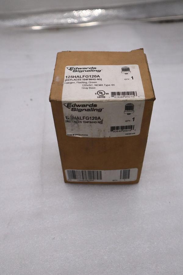 EDWARDS SIGNALING 125HALFG120A 125 CLASS FLASHING HALOGEN BEACON - STK K765CC